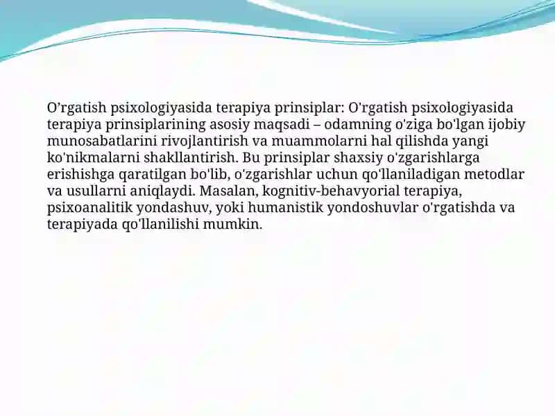 Psixipotologiyada o’zlashtirilmagan va adaptasiyalashmagan reaksiyalar 4