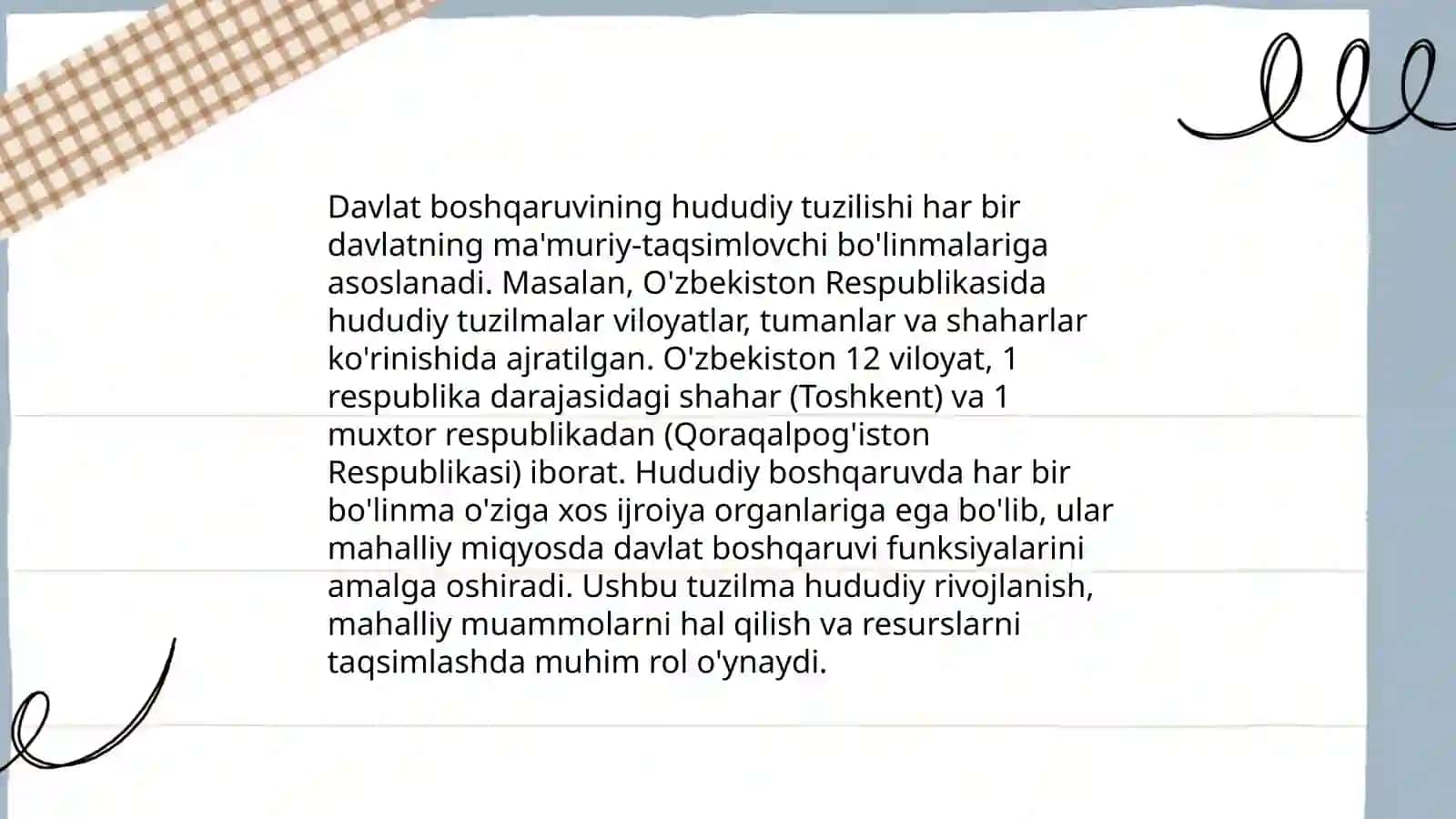 Ma'muriy hududiy birliklar turlari 4