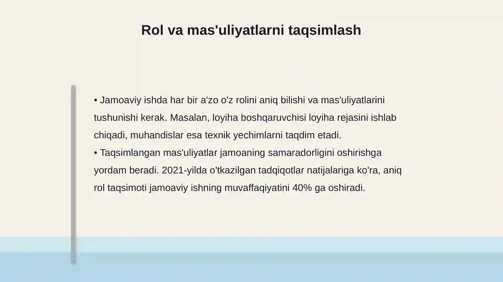 Akademik loyihalarda jamoaviy ish va yetakchilik 4