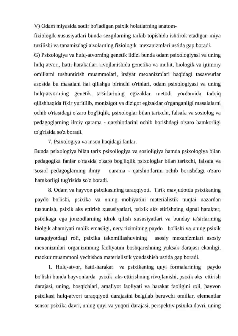 Hozirgi zamon psixologiyasida testning dolzarbligi muammolari 4