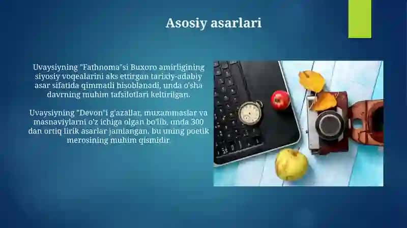 Uvaysiyning lirikasi 4