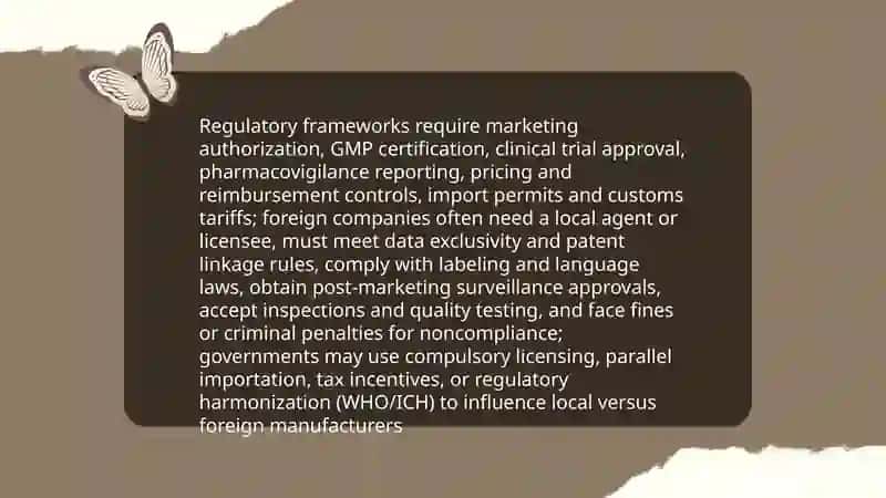 Market share comparison between foreign and local pharmaceutical companies 4