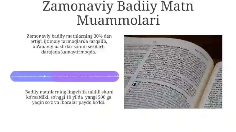 Badiiy Matnning Keng Koʻlamli Muammolari 4