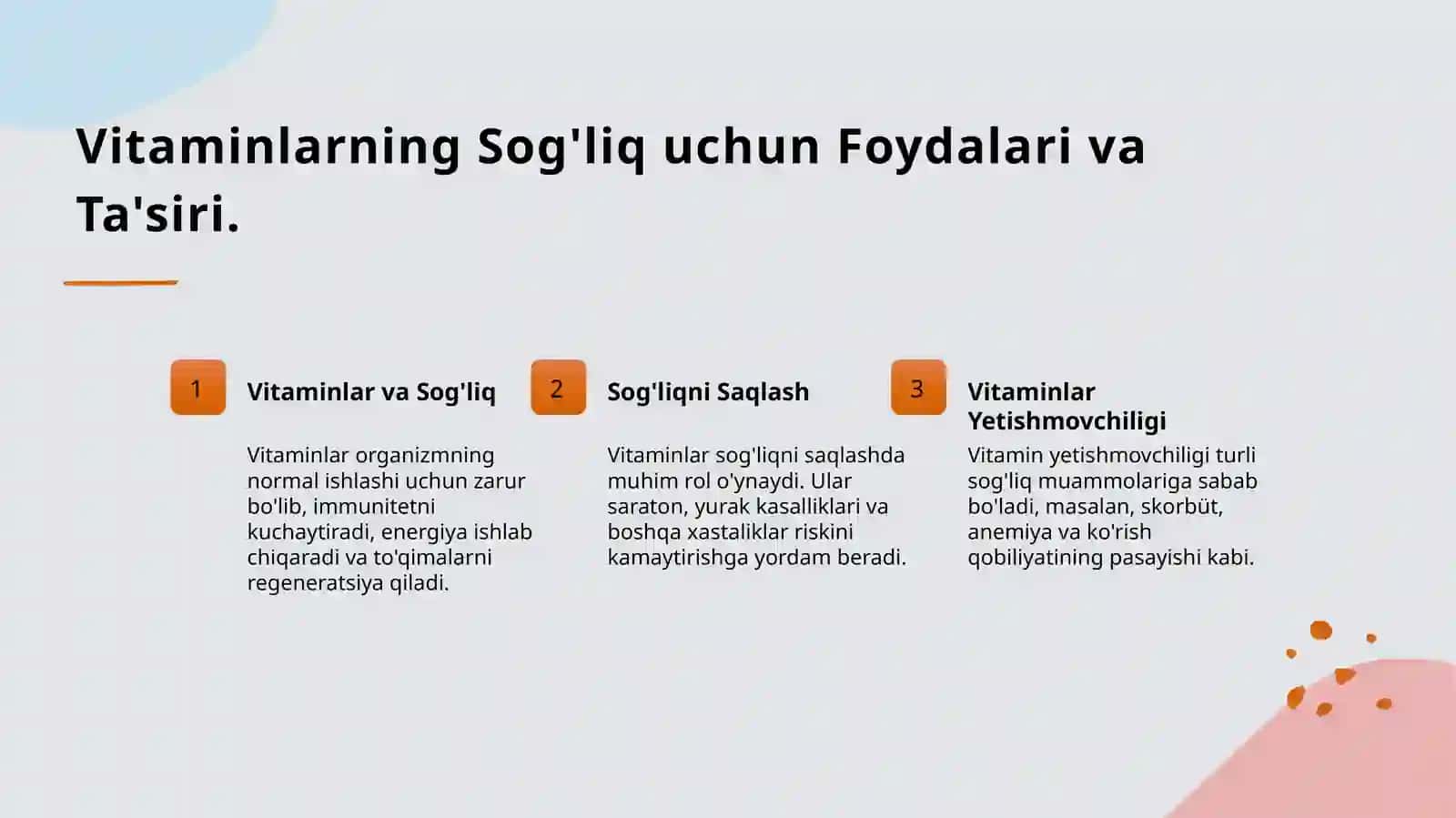 Vitaminlar: Hayotiy Ahmiyat va Turlari 4