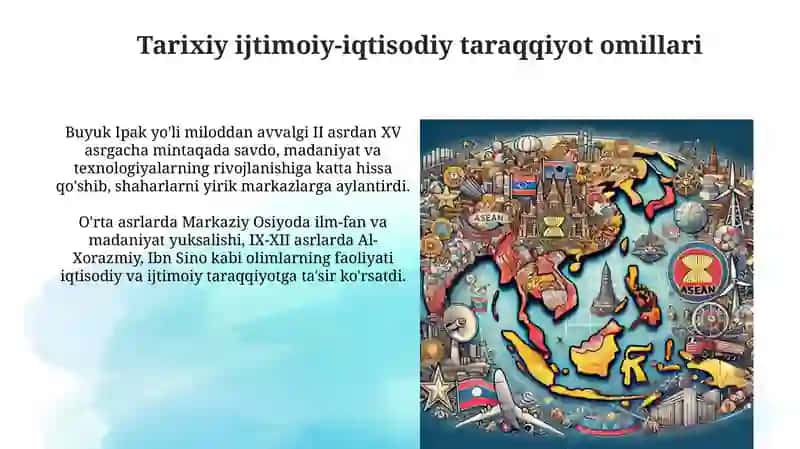 Markaziy Osiyo iqtisodiyotlarining umumiyligi 4