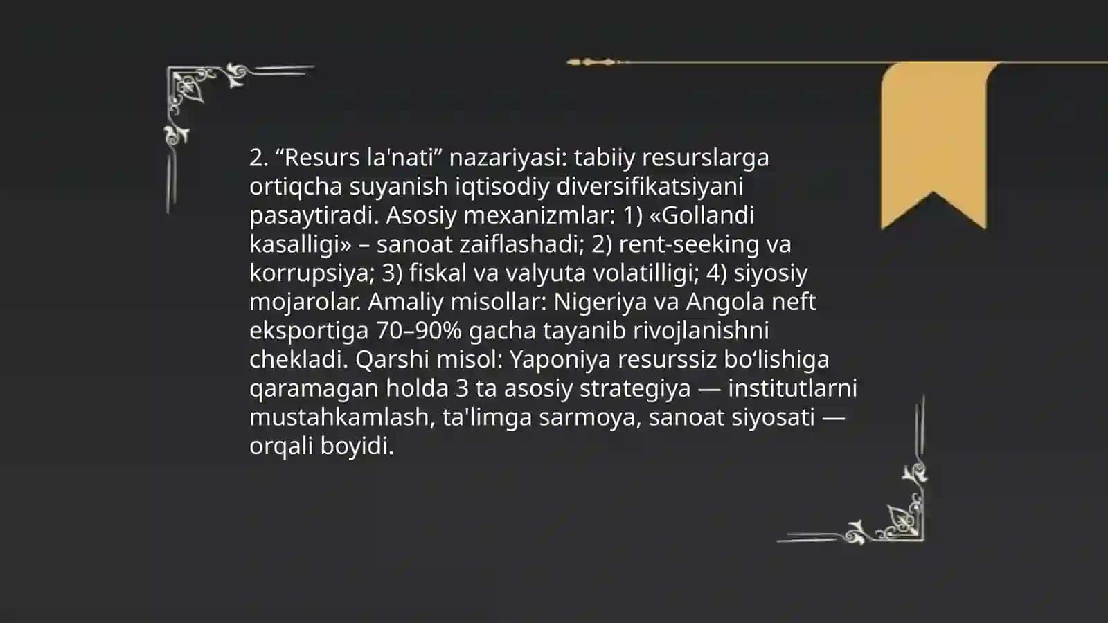 Nega bazilar qashshoqlashib, bazilar boyib ketmoqda 4