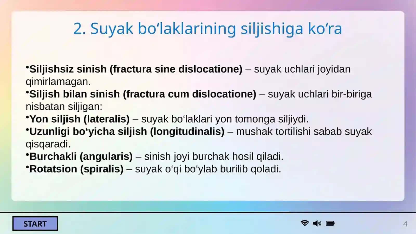 Boldir suyaklari shikastlari 4
