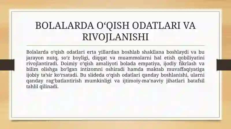 Bolalar kitobxonligi asoslari 4