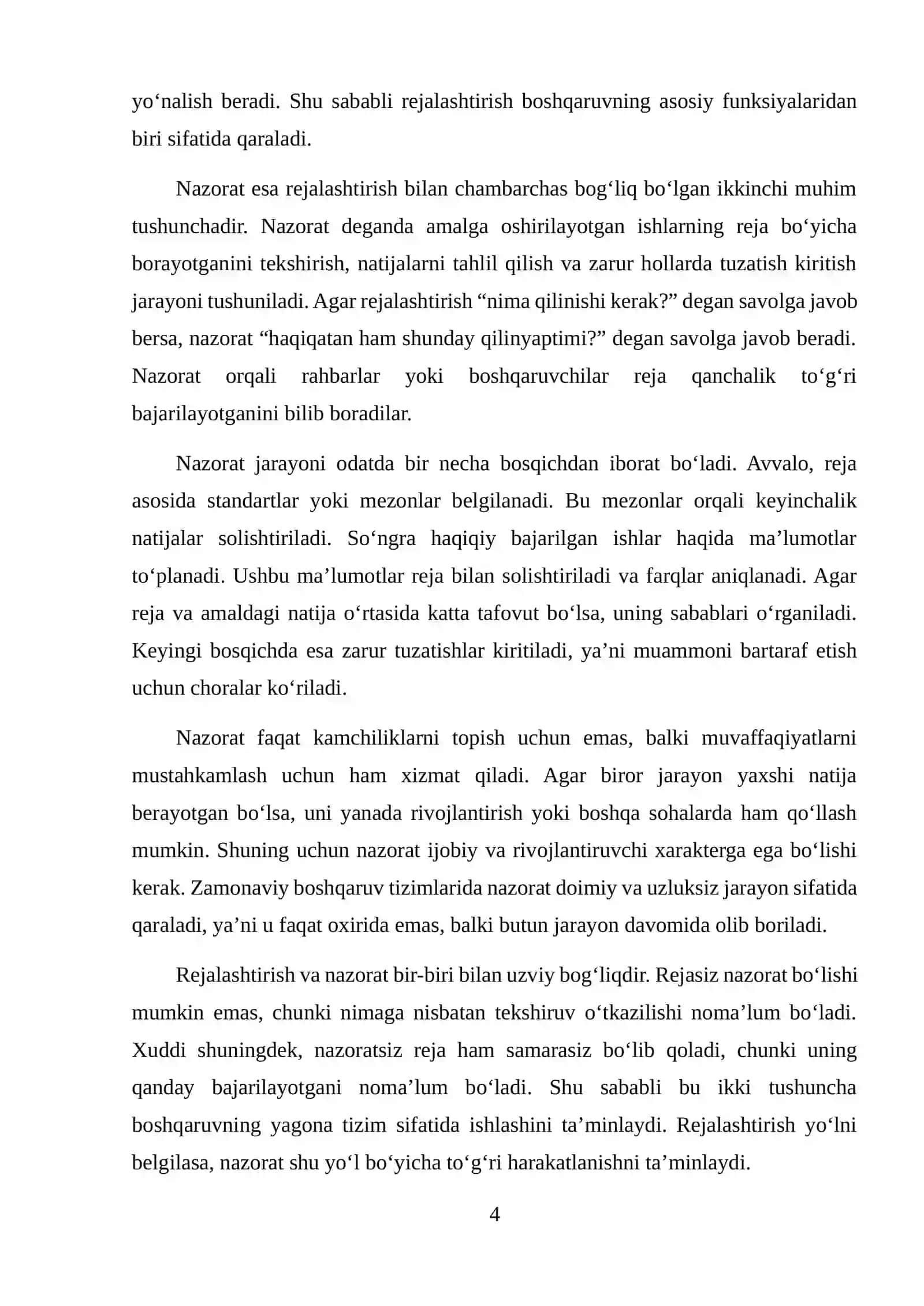 REJALASHTIRISH VA NAZORATDA REAL VAQT MA’LUMOTLARNING INTEGRATSIYASI 4