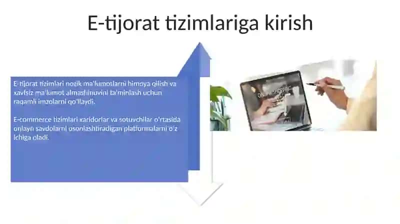 Elektron tijorat tizimlari va elektron raqamli imzo 4
