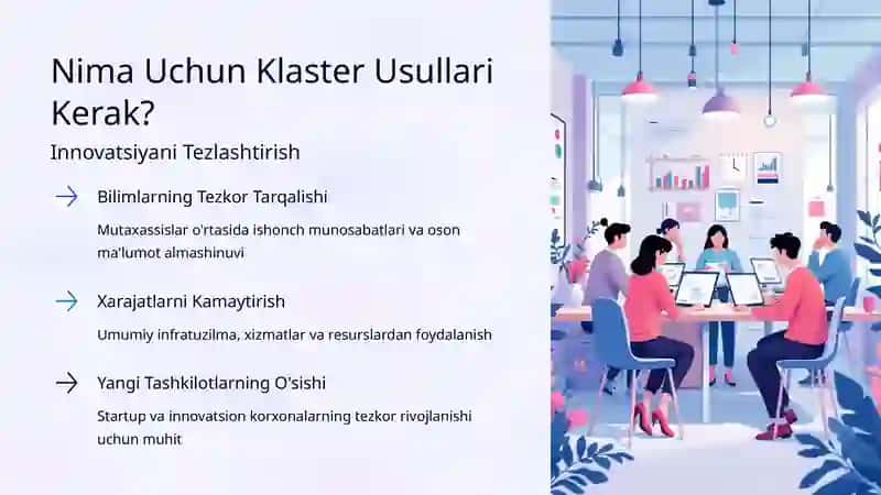 Innovatsion G’oyalarni Amalga Oshirishda Klaster Usullari 4