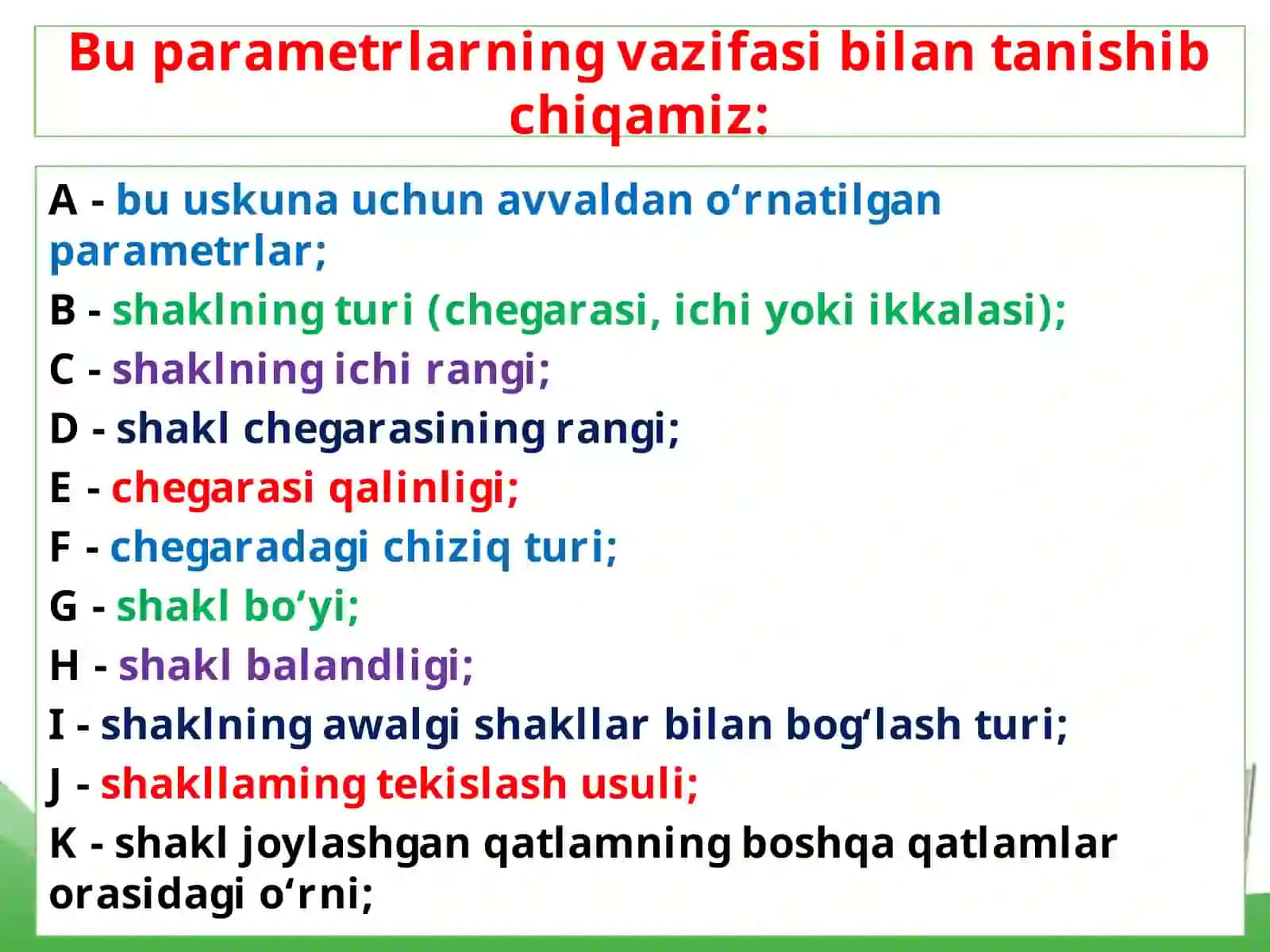 Tasvirga geometrik shakllarni va vektorli obyektlarni joylash 4