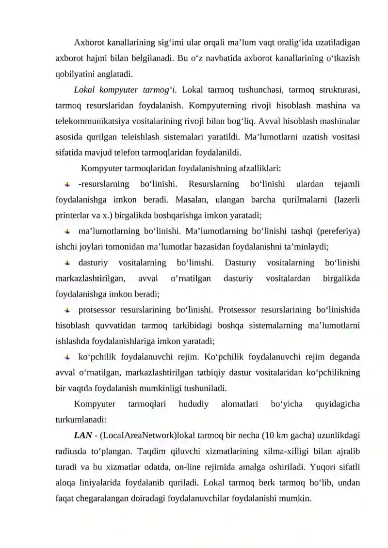 Tarmoq Texnologiyalari 4