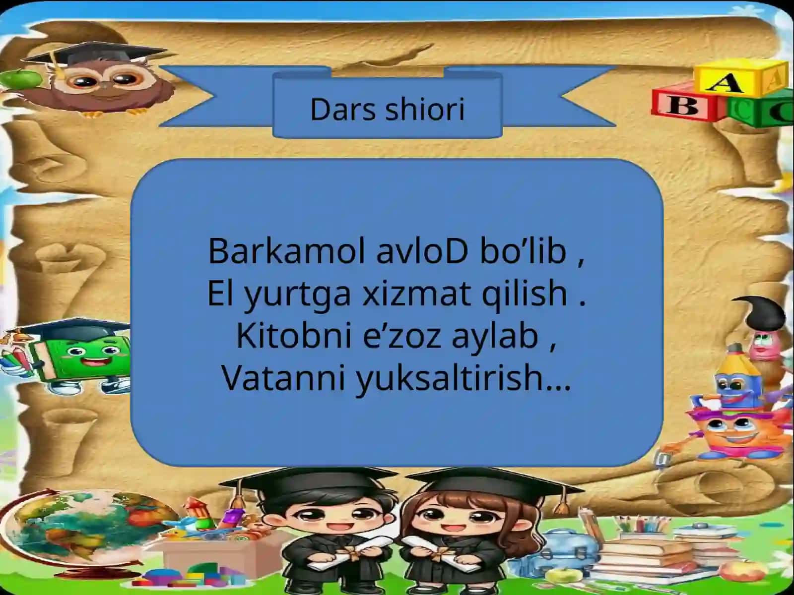 O’qish fani o'rgatish 3 - sinf 4