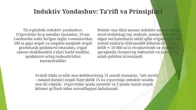 Induksiya metodi 4
