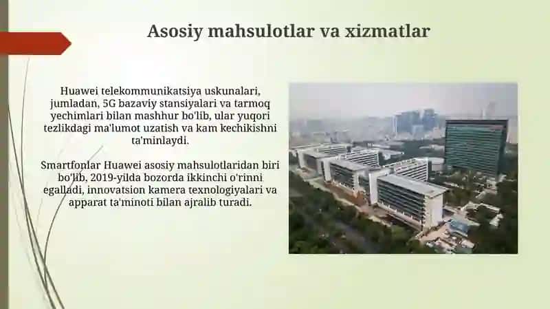 Huawei: Tarix, Mahsulotlar va Moliyaviy Ko'rsatkichlar 4