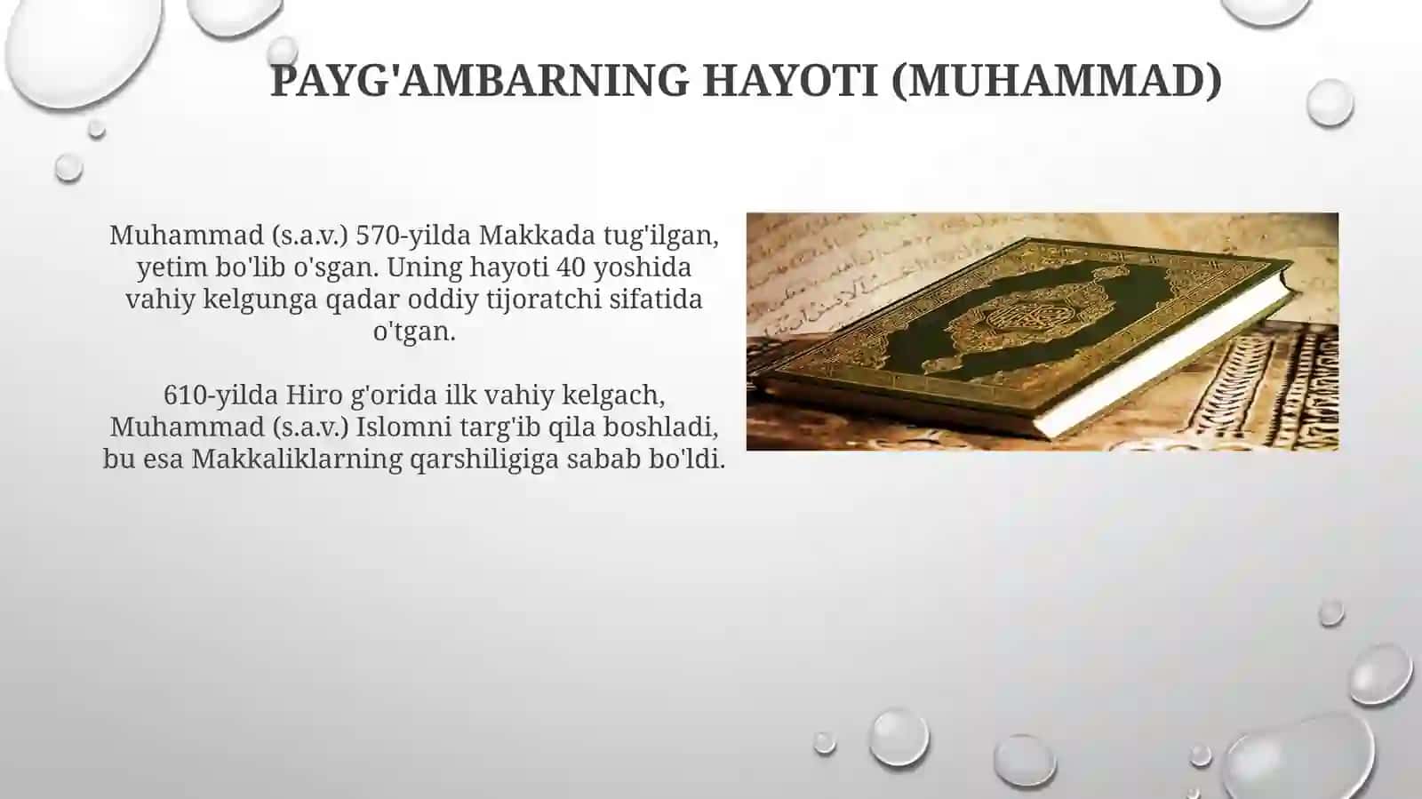 Islom dini tarixi va mohiyati 4