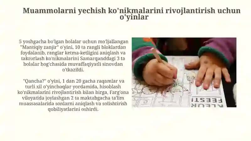 O'yinlarni tanlash mezonlari 4