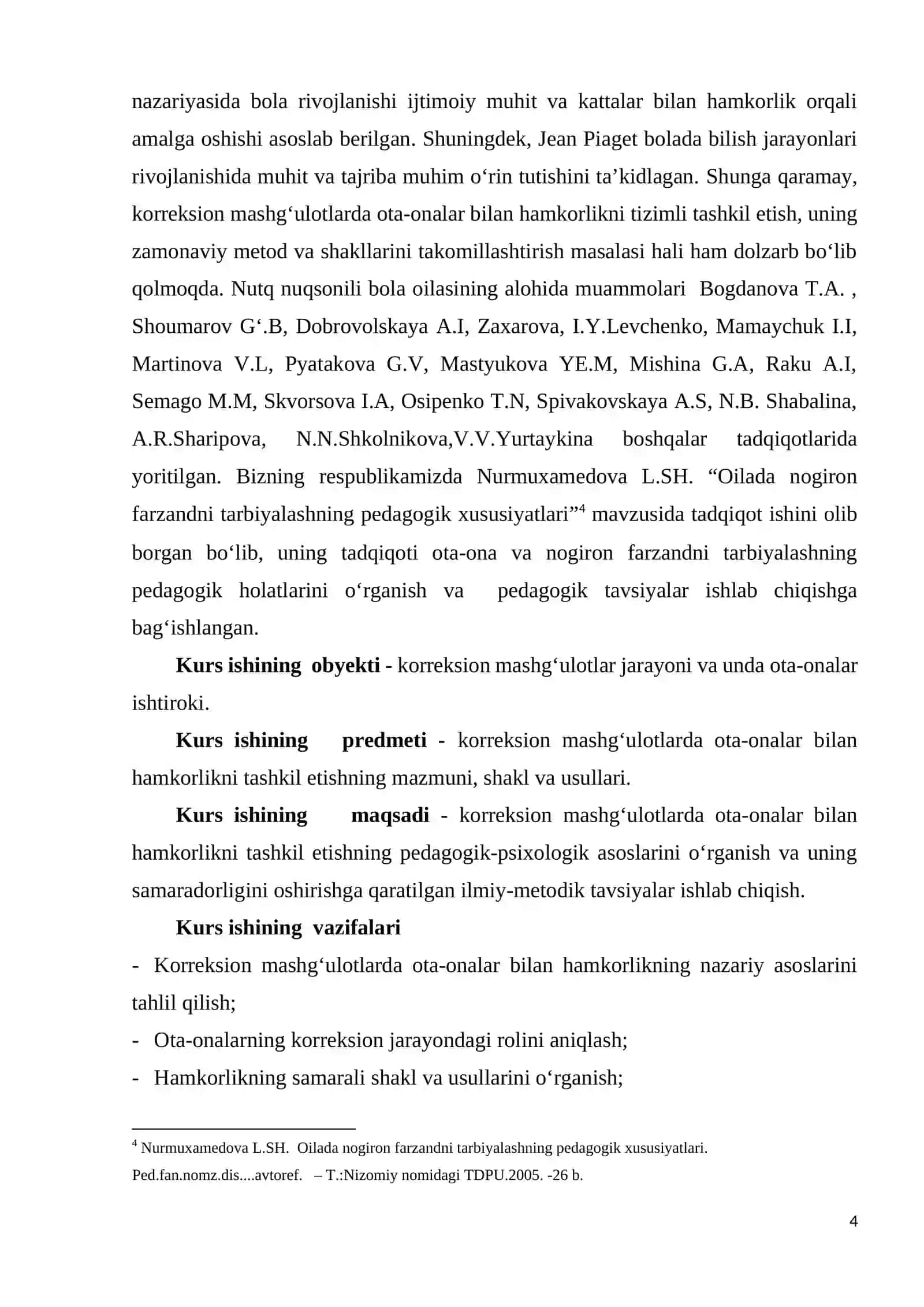 BOB. KORREKSION MASHG’ULOTLARDA LOGOPED VA OTA-ONALAR HAMKORLIGINING ILMIY NAZARIY ASOSLARI 4
