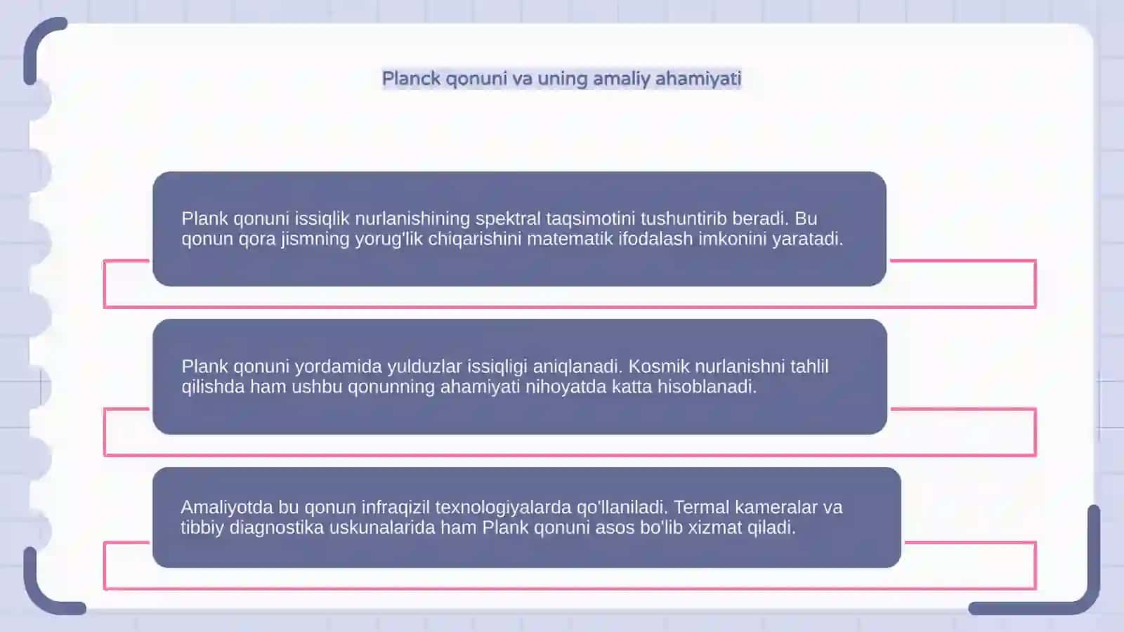 Issiqlik nurlanish qonunlarining amaliyotda qòllanishi 4