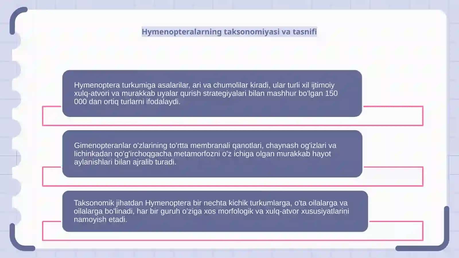 Parda qanotlilar turkumi-Hymenoptera 4