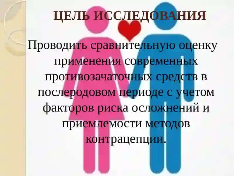 ПОСЛЕРОДОВАЯ КОНТРАЦЕПЦИЯ: СОВРЕМЕННЫЕ ПОДХОДЫ И ИХ ОЦЕНКА 4