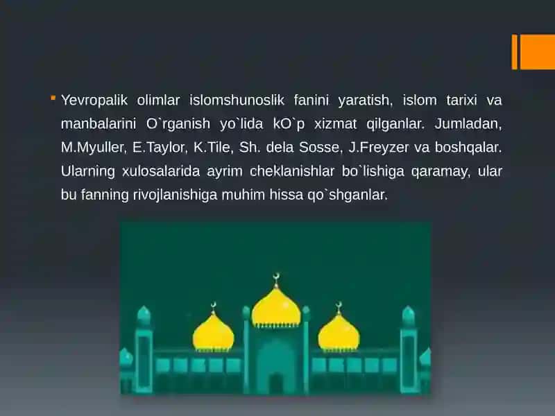 Islomning vujudga kelishi va tarqalishi 4