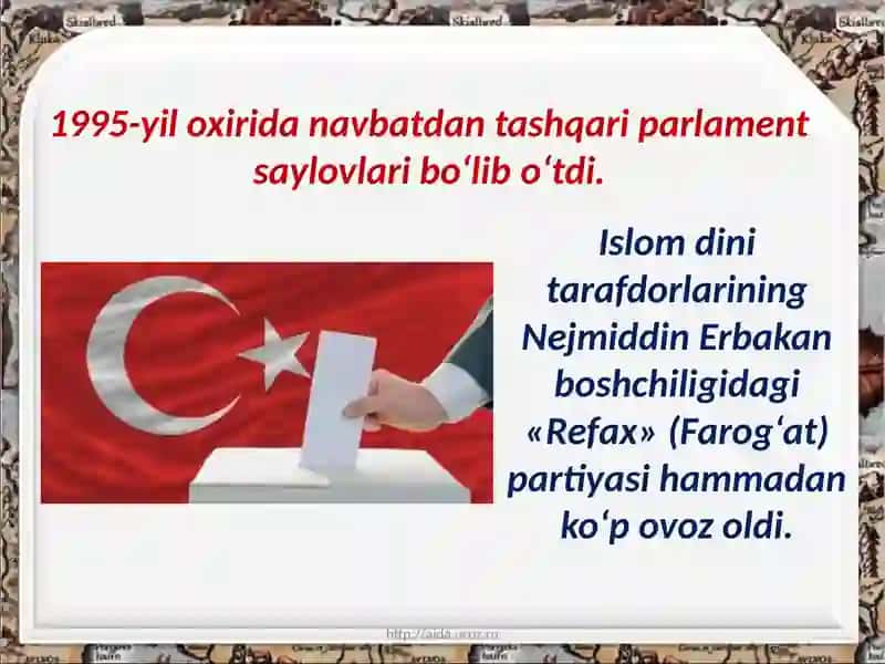 1991-2017-yillarda Turkiya Respublikasi Prezident Saylov 4