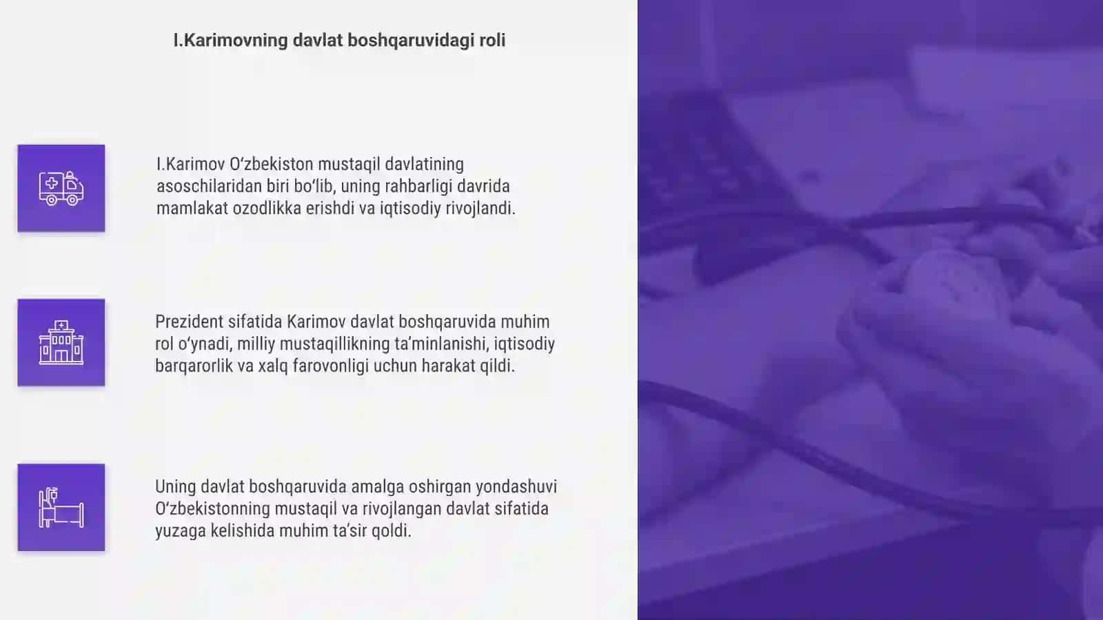 I.Karimovning tarixiy xizmatlari 4