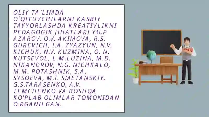 Boshlang’ichs info’qituvchisining kreativ qobiliyati 4