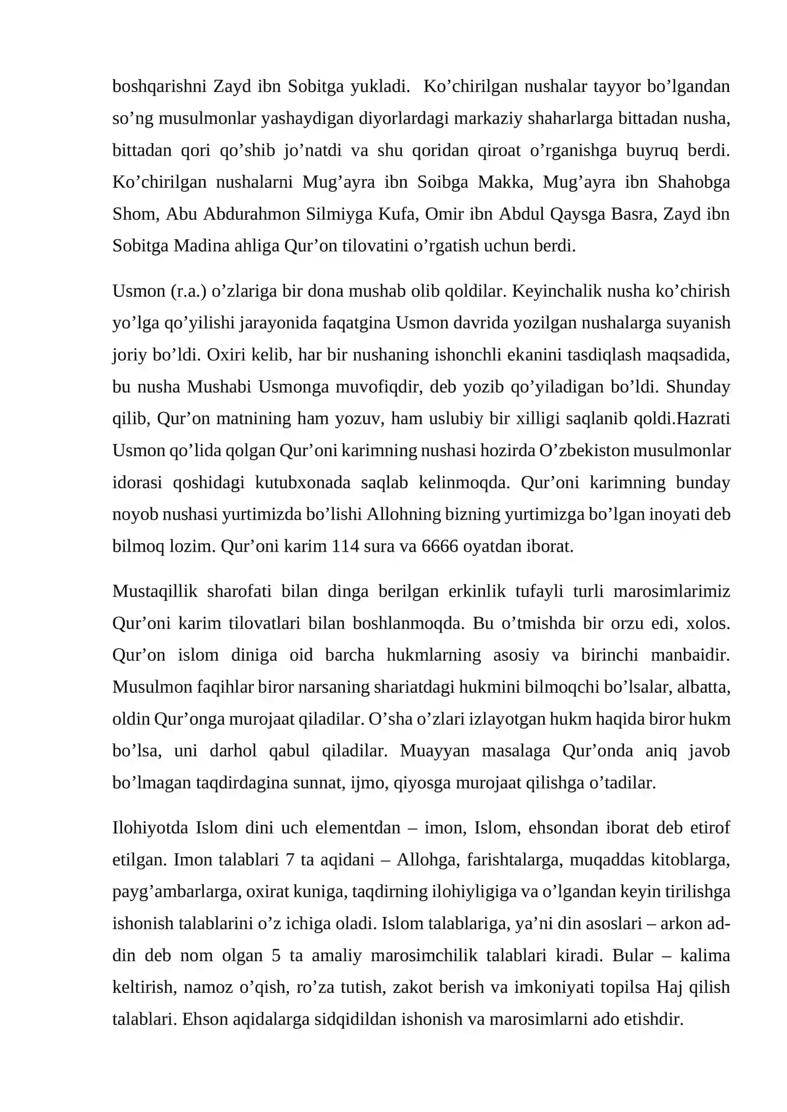 ISLOM DINI TARIXI VA FALSAFASI 4
