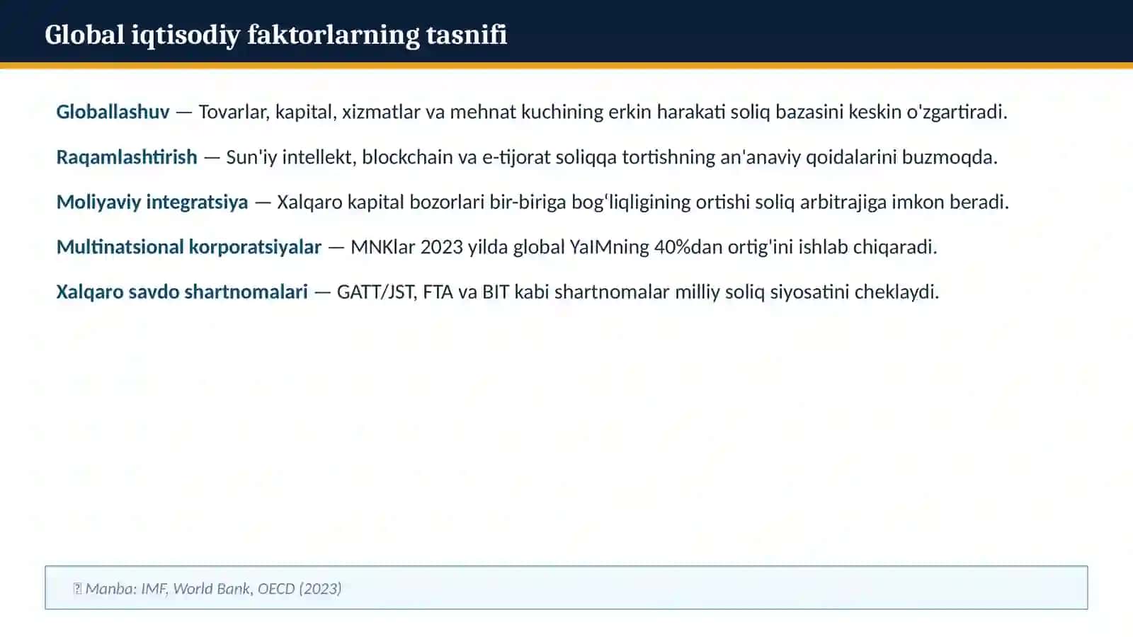 Globallashuv, raqamlashtirish va xalqaro soliq muvofiqlashuvi 4