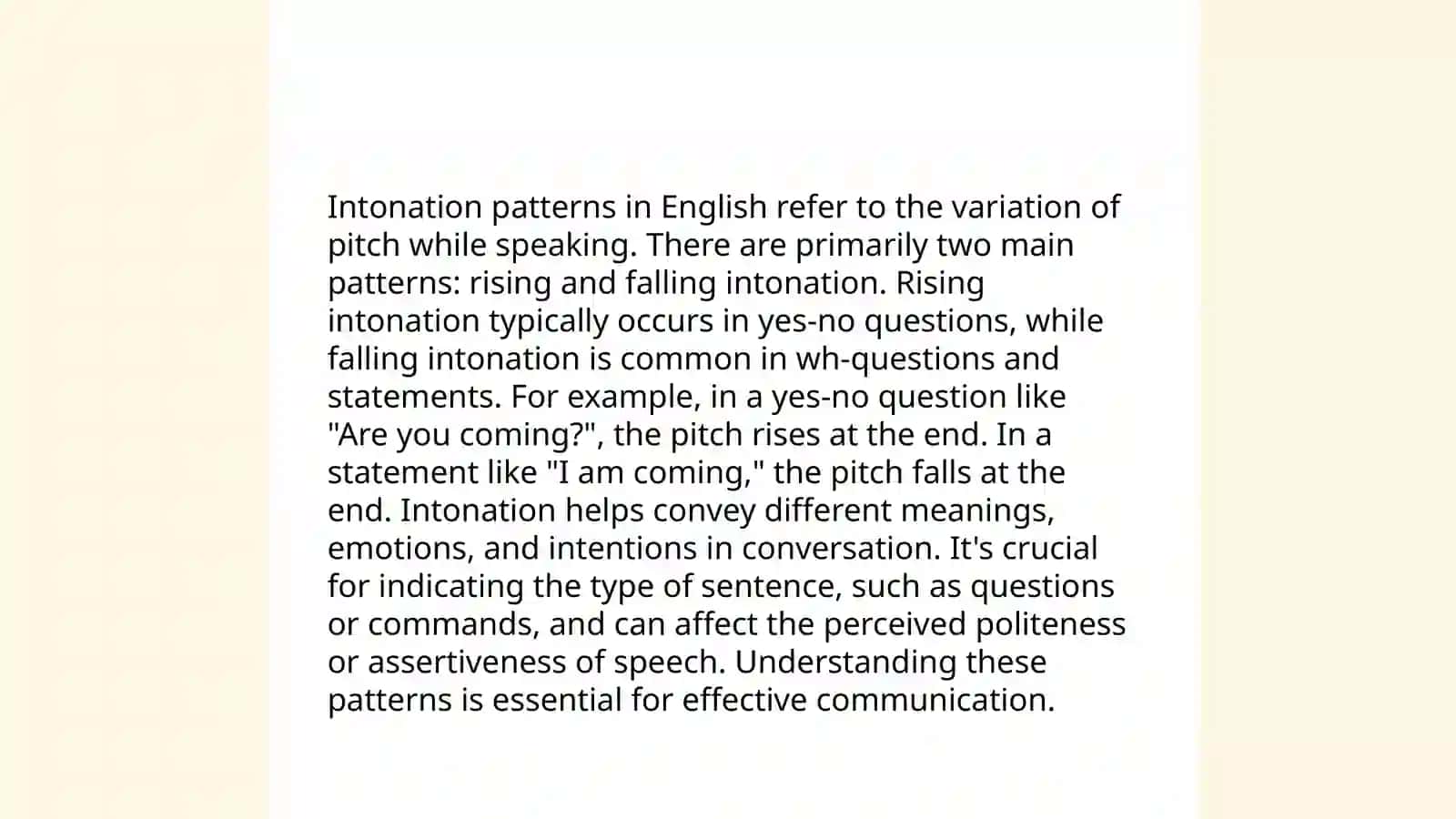 Speech style and articulation 4