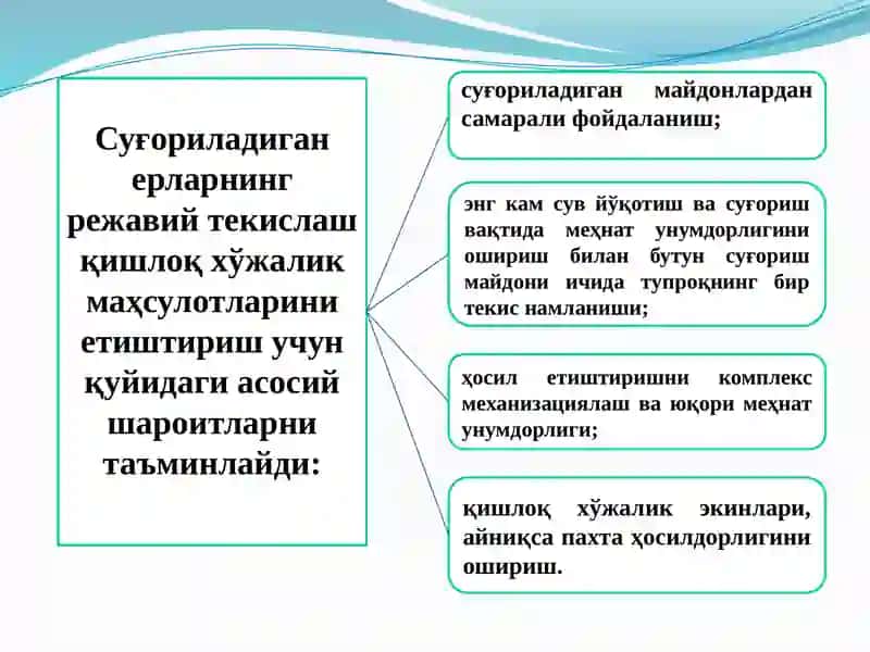Режавий тeкислаш ишлари 4