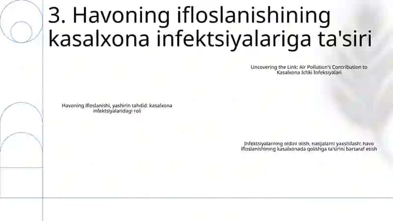 Kasalxona Ichki Infeksiyalarini Kelib Chiqishi Uchun Havo Muhitining Bakteriologik Ifloslanganligining Ahamiyati 4