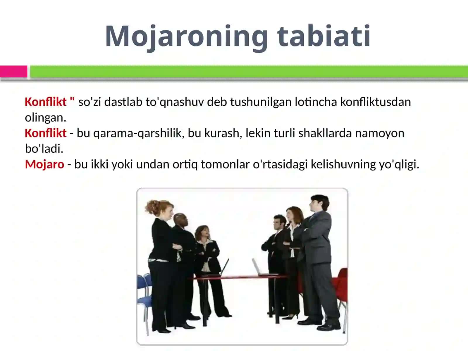 Nizolarni Hal Qilish 4