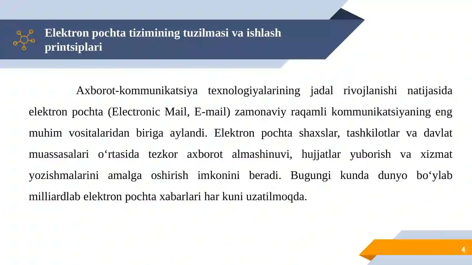 Elektron pochta metama’lumotlaridan foydalangan holda firibgarlikni aniqlash modeli 4