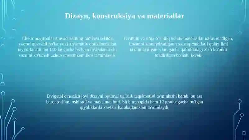 Elektr nogironlar aravachalarini ishlab chiqarish 4