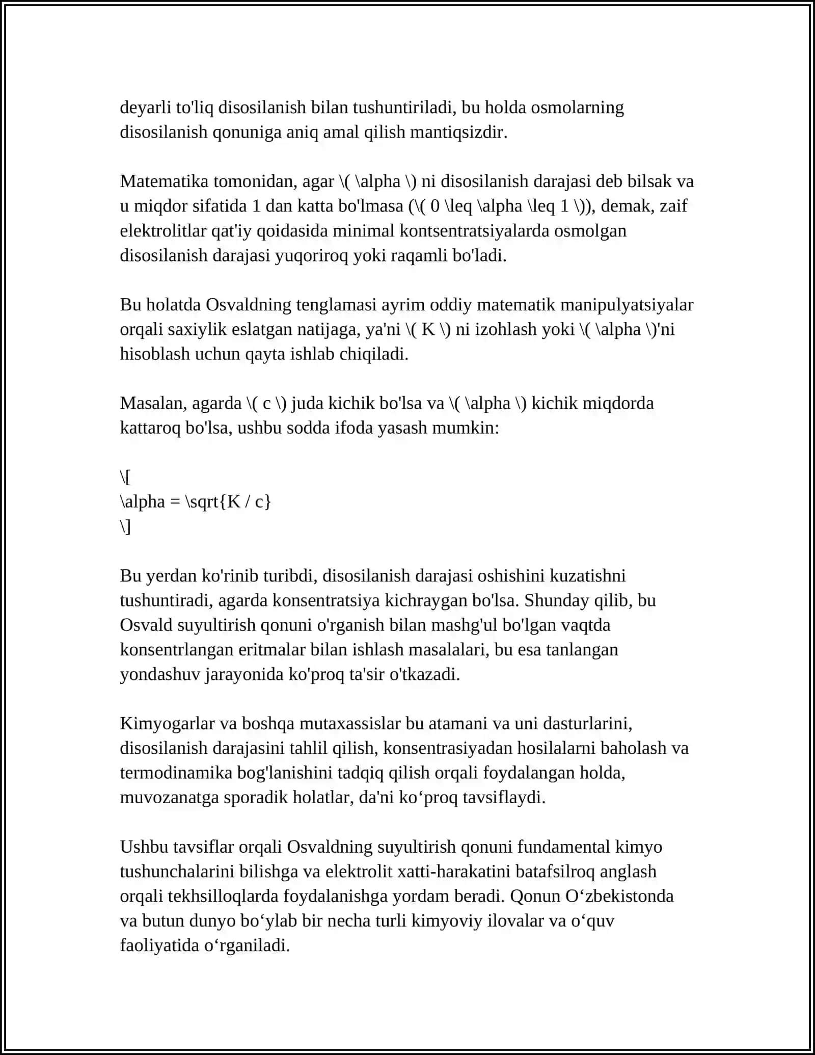 OSTVALDNING SUYULTIRISH QONUNI 4