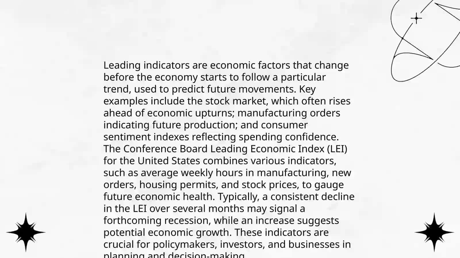 Economic Indicators 4