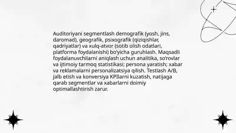 Ijtimoiy tarmoqlar va ularni boshqarish 4