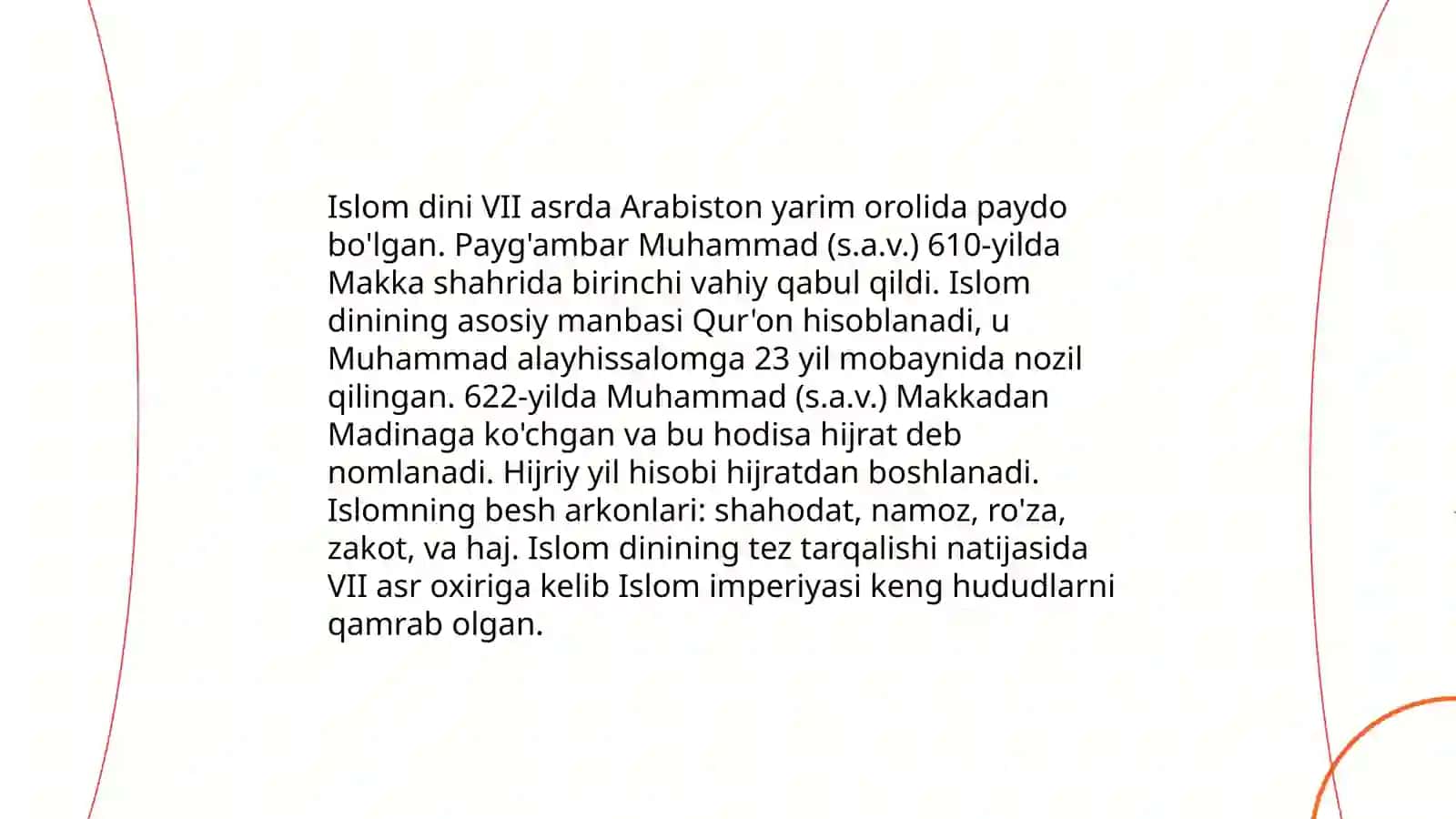 Muxtasar islom tarixi risolasi 4