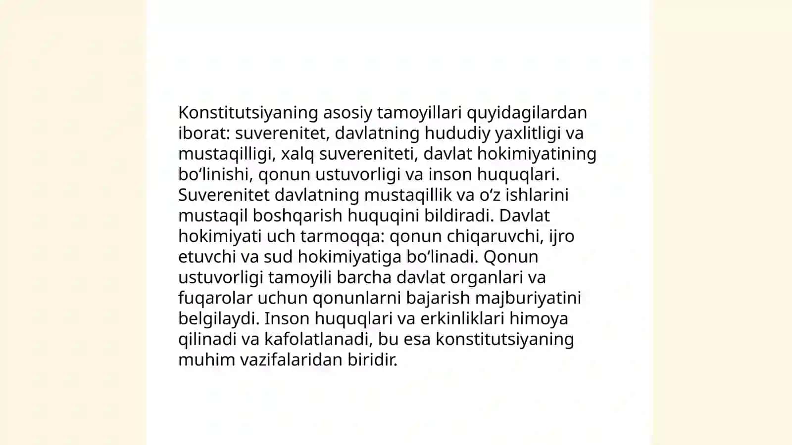 O'zbekiston Konstitutsiyaviy taraqiyotining asosiy bosqichlari 4