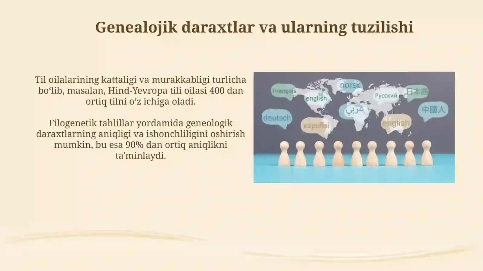 Jahon tillarining geneologik va tipologik tasnifi 4