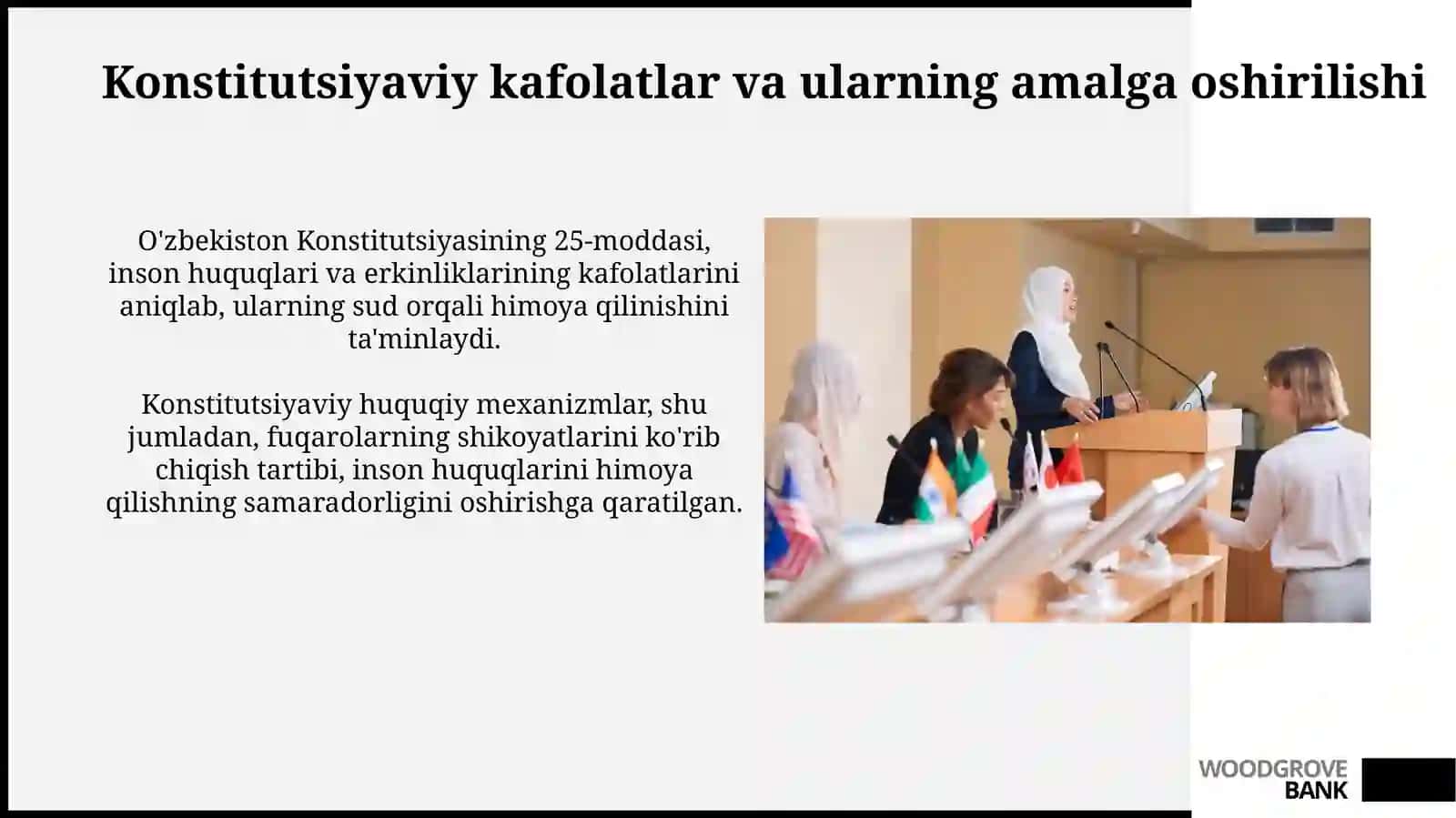 Oʻzbekistonda inson haq-huquqlari va erkinliklari kafolatining yaratilishi 4