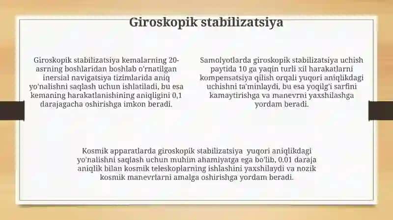Lazerli giroskoplar 4