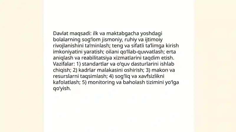 Davlat talablarining huquqiy asoslari va normativ-huquqiy hujjatlari 4