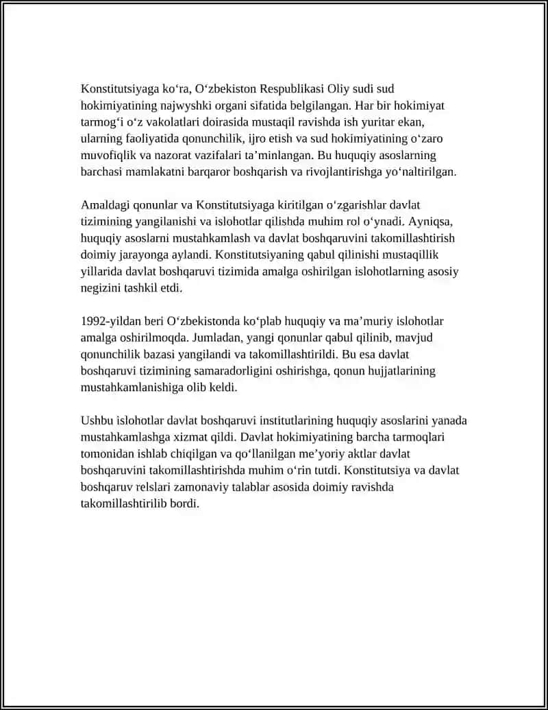 Konstitutsiyaning qabul qilinishi va davlat boshqaruvi institutlarining huquqiy asoslari 4