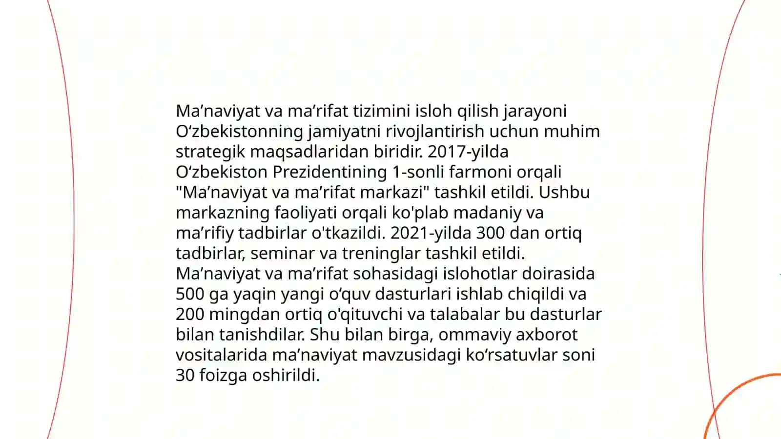 Oʻzbekistonning yangi ma'rifiy siyosati 4