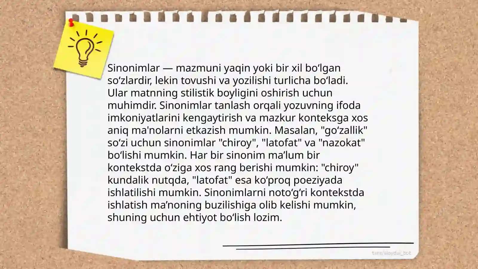 Leksema va so'z munosabati bo'yicha mashqlar tahlili. Leksik ziddiyatlar 4